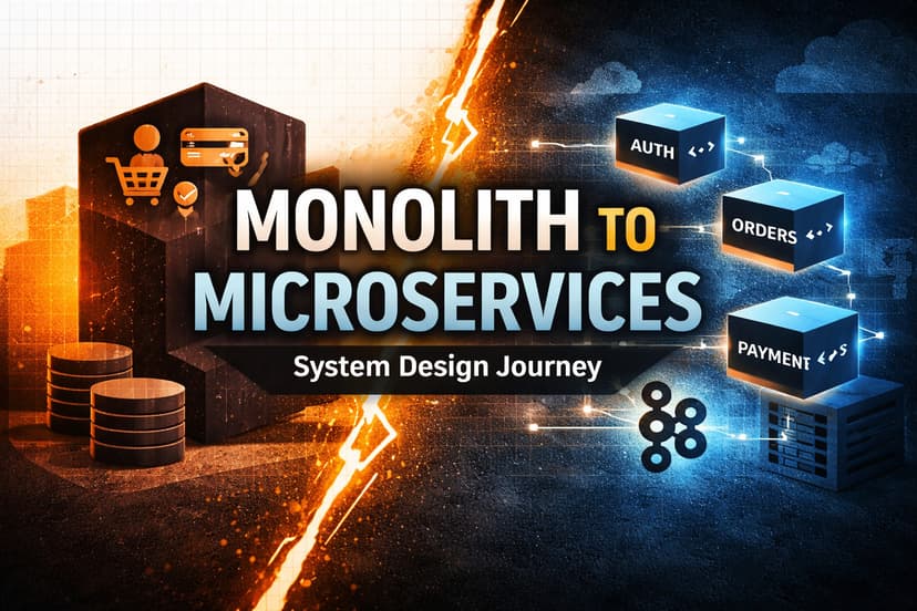 Monolith to Microservices — What System Design Taught Me